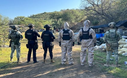 Desmantelan narcolaboratorio en Parral, Chihuahua, con capacidad de producir 100 kilos diarios de metanfetamina