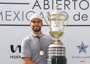 Estos son los méxicanos que fueron campeones del Abierto Mexicano de Golf