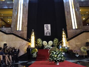 Rinden homenaje a Mario Lavista en el Palacio de Bellas Artes