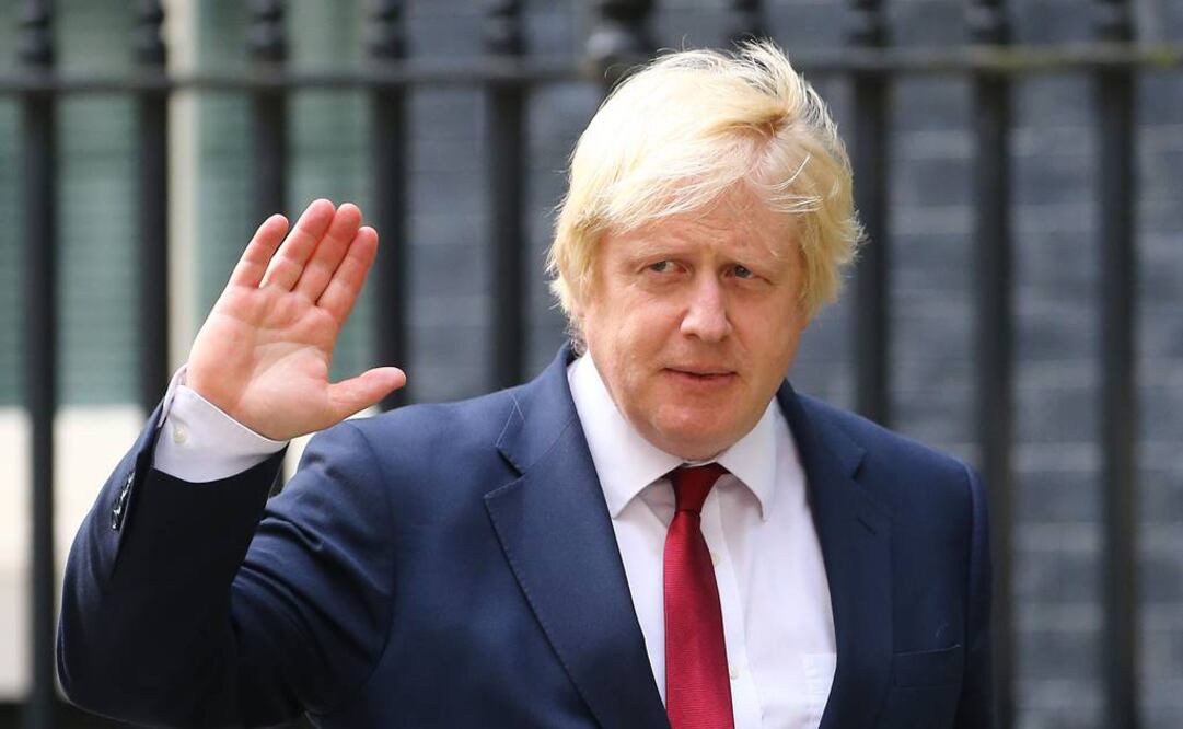 El exprimer ministro británico Boris Johnson. Foto: AP