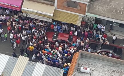 Rescatan a hombre a punto de ser linchado en Milpa Alta