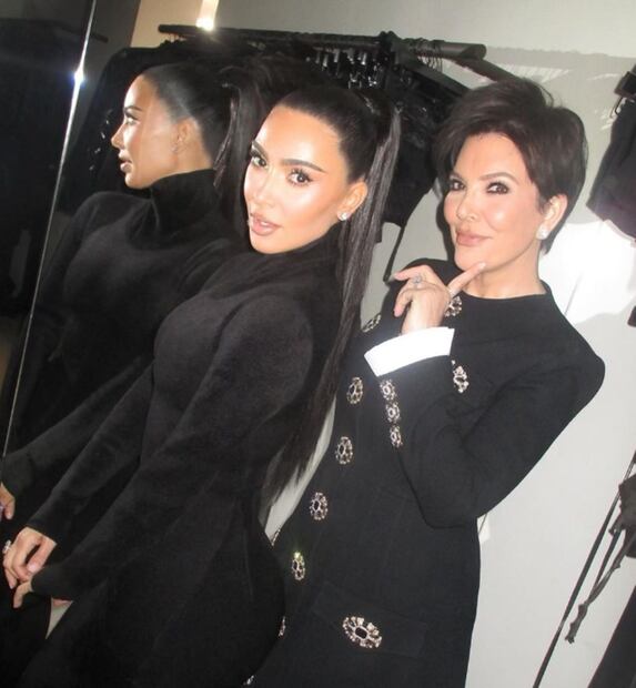 Kim Kardashian es la segunda (en orden de nacimiento) de los seis hijos Kris Jenner tuvo. 
Foto: Instagram