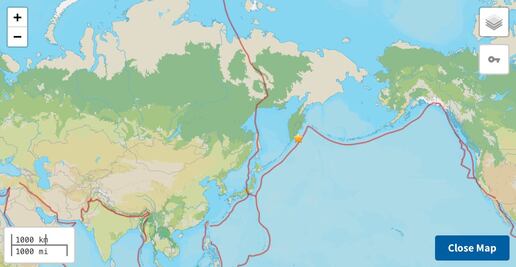 Se registra sismo de magnitud 8.8 en costa de Rusia; olas de tsunami azotan zonas costeras rusas y gran isla de Hokkaido, Japón