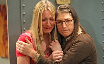 Kaley Cuoco llora desconsolada por el final de "The Big Bang Theory"
