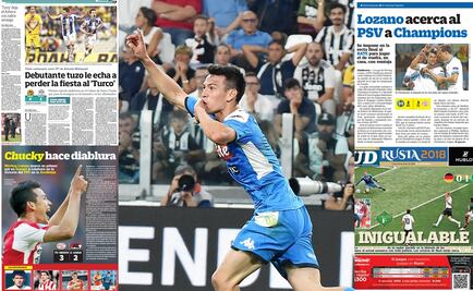 El Universal Deportes plasma los goles de Hirving Lozano en sus partidos debut