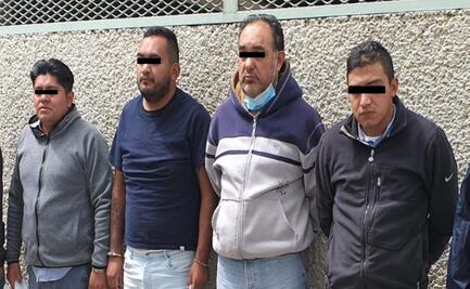Detienen a integrantes de banda dedicada al robo a repartidor y transeúnte en Iztapalapa