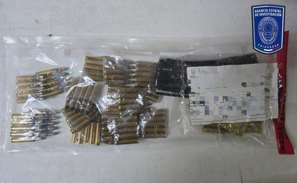 Detienen a dos personas con narcóticos en Chihuahua (18/08/2025). Foto: Especial