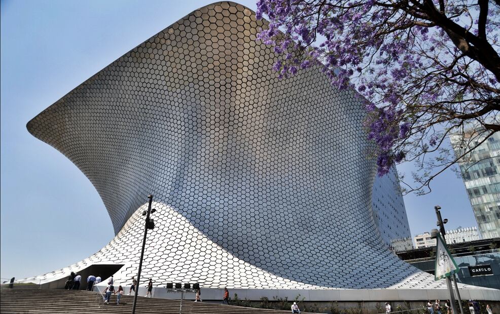 El Museo Soumaya duplicó en 2024 el número de visitantes que recibió en 2019, antes de la pandemia. Foto: Carlos Mejía/EL UNIVERSAL