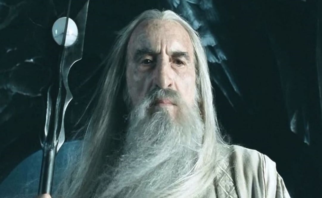 Saruman, villano de "El señor de los anillos", es uno de sus personajes más reconocidos. Foto: IMDB.