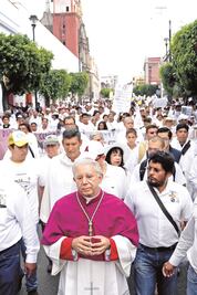 Marcha obispo contra bodas gay