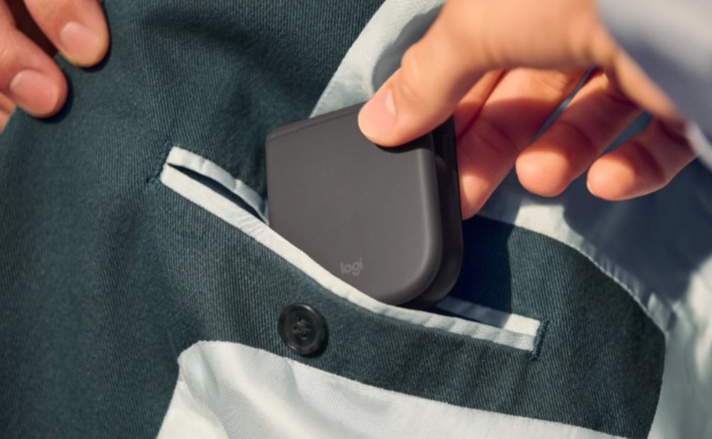 Logitech Mobi Fold: un mouse que cambia de forma y cabe en donde sea. Imagen: Logitech