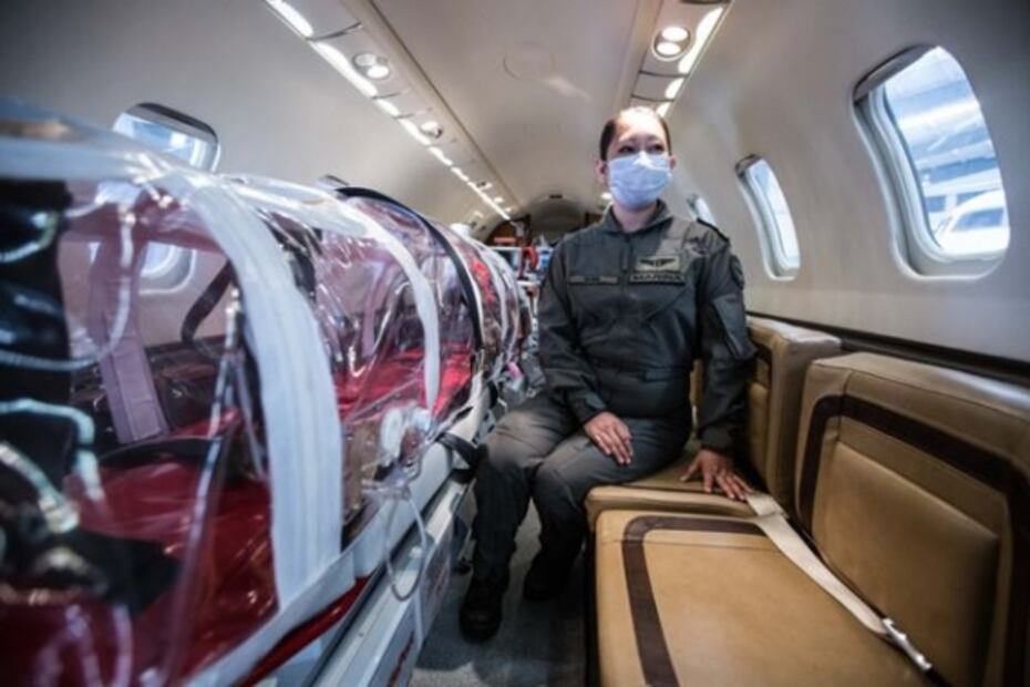 Mexico’s air ambulances soar into the sky to help patients with COVID-19