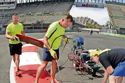 El Hermanos Rodríguez, casi listo para el GP