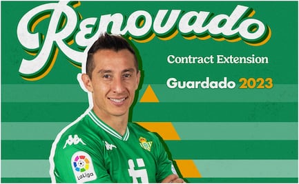 Andrés Guardado extiende su contrato con el Betis
