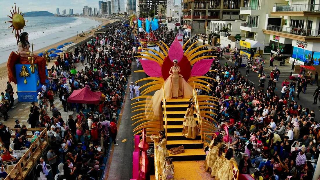 Carnaval de Mazatlán en 2025. Foto: Sectur Sinaloa