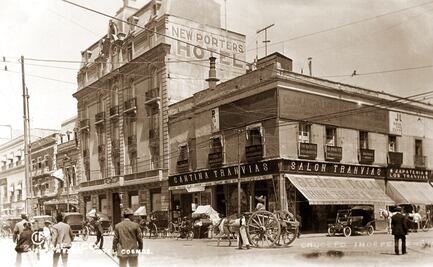 Primer reglamento de tráfico capitalino, entre caballos y coches de 1918