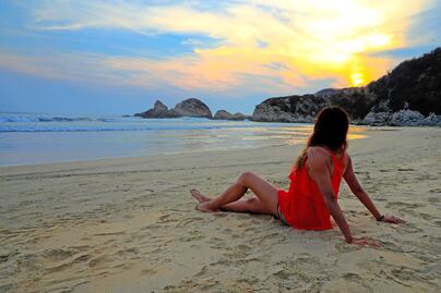 Conoce la playa mexicana que llora cuando caminas sobre la arena