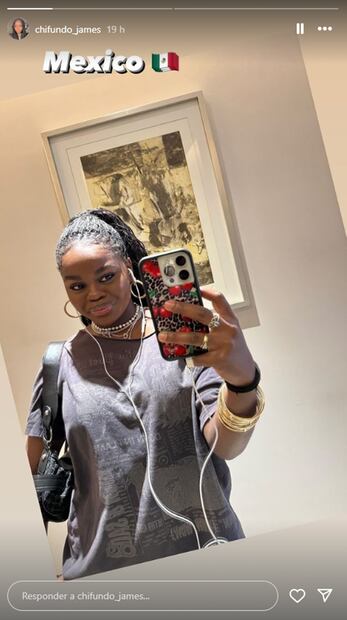 Mercy James, hija de Madonna publica en su cuenta de Instagram que los Circonne ya arribaron a la CDMX.
Foto: Instagram