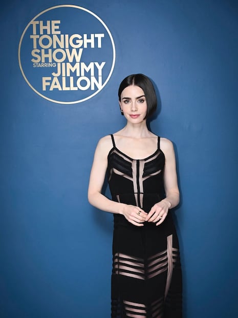 Joyas de Cartier dieron el toque final de lujo discreto al outfit de Lily. Foto: Instagram @lilyjcollins