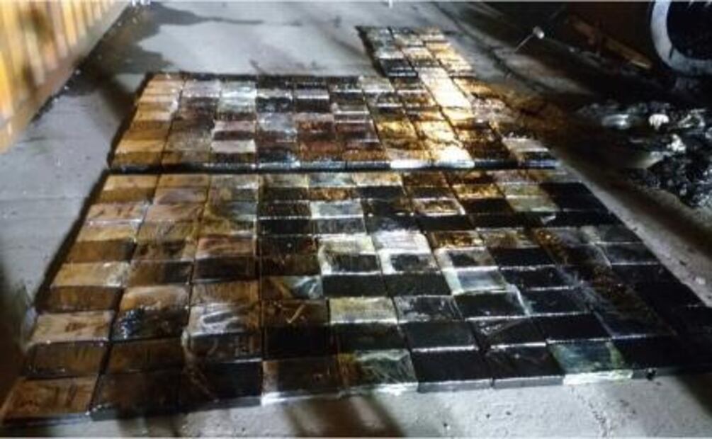 Intercepta Marina 588 kilos de cocaína en Manzanillo