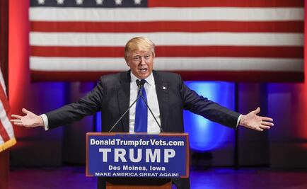 Logra Trump cuota televisiva pese a no asistir a debate