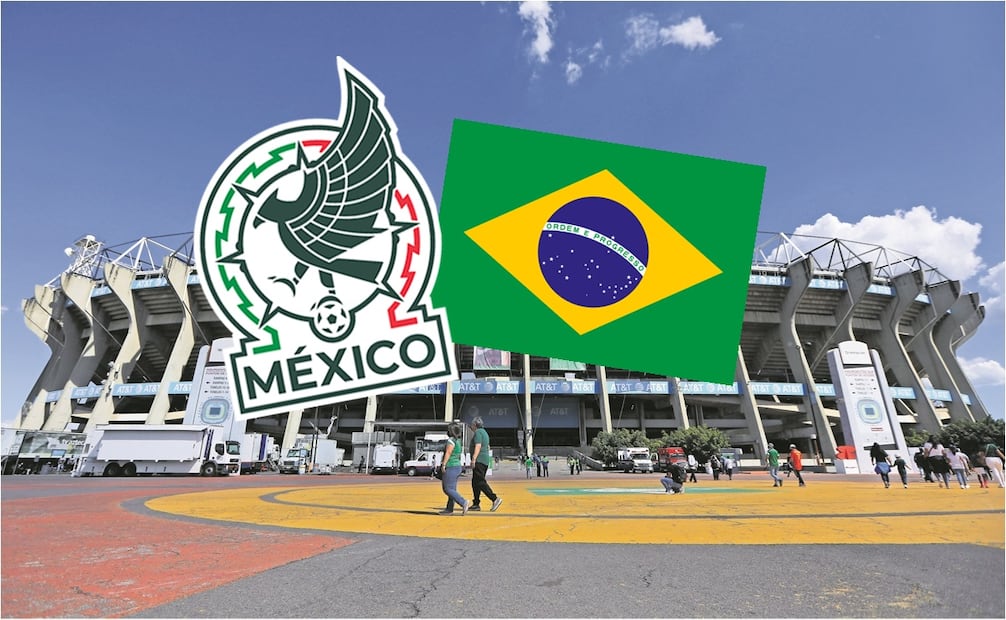 México y Brasil chocarán en un duelo de leyendas en el Estadio Azteca (Banorte) - Foto: Especial