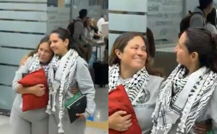 Llegan a CDMX mexicanas que llevaban ayuda humanitaria a Gaza; señalan violencia con "graves secuelas físicas"