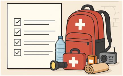 Sismos en México: ¿cómo armar un plan de emergencia y kit básico?; conoce las medidas de prevención