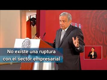Líder empresarial Carlos Salazar Lomelín cumple con su papel de defender a su gremio: AMLO
