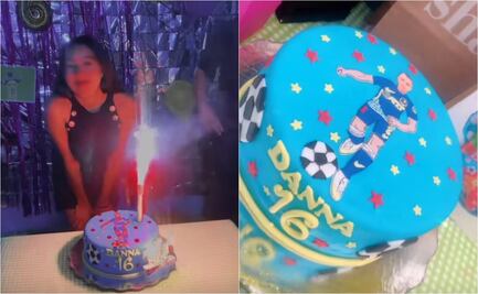 VIDEO: Joven festeja su cumpleaños con fiesta temática del América y Álvaro Fidalgo