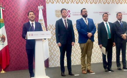 Martí Batres muestra denuncia que interpuso contra juez federal que liberó a "El Cachorro"