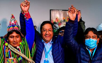 Marcelo Ebrard felicita a candidato de Evo Morales por triunfo en Bolivia