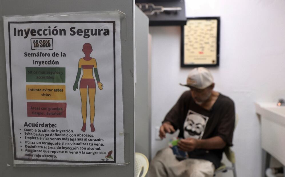 Su uso mezclado con otras drogas sintéticas ha escalado, pero todavía falta para llegar a la situación que se vive en Estados Unidos, consideró un integrante de la asociación civil de San Luis Río Colorado. Foto: Valente Rosas/EL UNIVERSAL