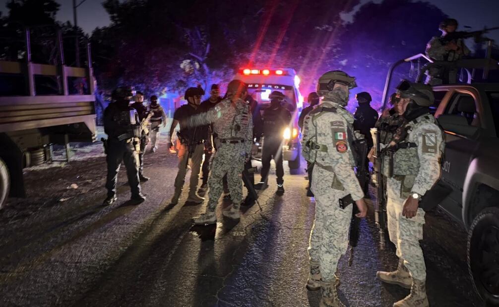 En la misma zona, pero sobre el tramo carretero Santiago Tangamandapio-Chavinda, se reportó otro enfrentamiento entre esa organización criminal y fuerzas estatales y federales. (16/03/2025) Foto: X (SSP Michoacán)
