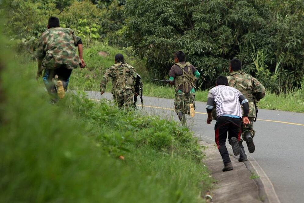 Las acciones forman parte de la ofensiva desplegada por las FARC después de que el pasado 22 de mayo suspendieran su alto el fuego unilateral e indefinido  Foto: EFE