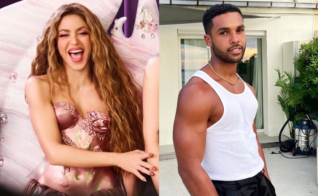 Shakira y Lucien Laviscount trabajaron juntos en el video de "Puntería".
Fotos: Instagram