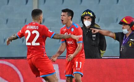 El golazo del Chucky Lozano con el Napoli ante la Fiorentina