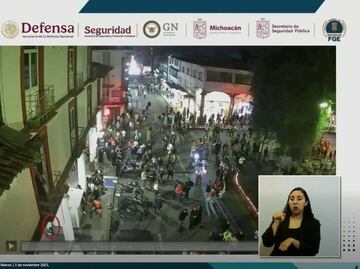 VIDEO: la ruta del agresor del alcalde Carlos Manzo para llegar a él; se hospedó en un hotel cercano al lugar del asesinato