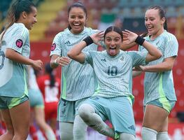Selección Mexicana Femenil Sub-20 clasifica al Mundial; le propina una goleada a Panamá, pese a fuerte tormenta