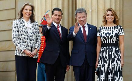 Santos recibe a Peña Nieto en Colombia 