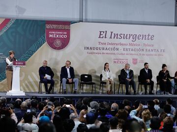 Tren Interurbano "El Insurgente" traerá gran beneficio a los habitantes de CDMX y Edomex: Delfina Gómez