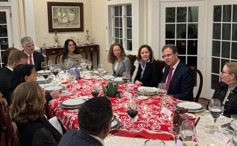 Empresarios de EU sorprendidos con Sheinbaum, dice Esteban Moctezuma. Foto: Especial