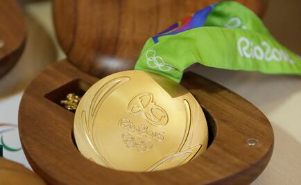 Medallas de oro de Río 2016 casi no tienen oro