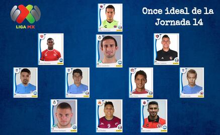 Once ideal de la Jornada 14, en números