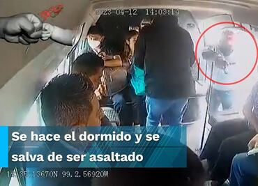 “No me gustan las monedas, quiero billetes”, con pistola en mano asaltan combi en la México-Pachuca