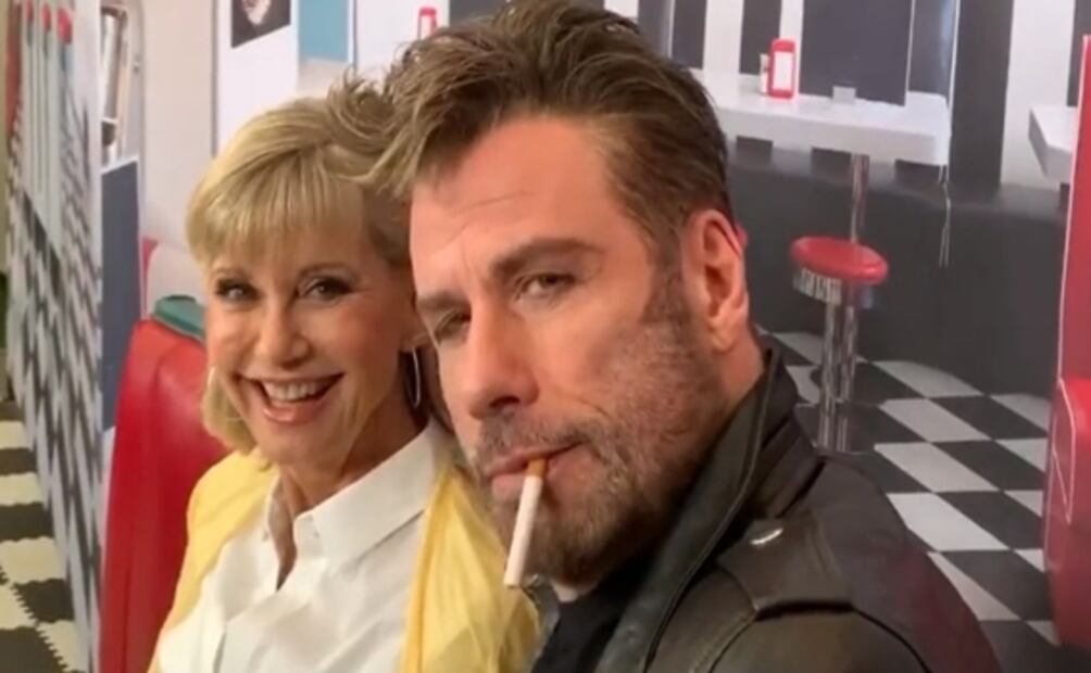 John Travolta se despide de Olivia Newton-John, su adorada Sandy