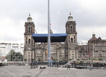 Montan "The Wall" para Roger Waters en el Zócalo