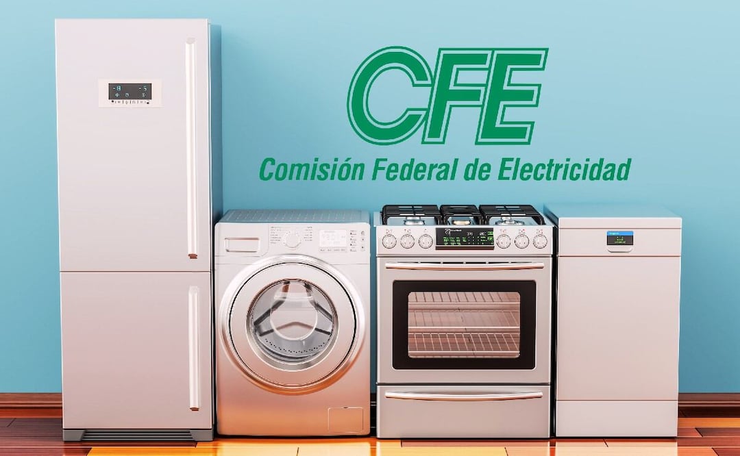 La CFE ofrece a los usuarios la posibilidad de solicitar el pago o reparación de aparatos eléctricos dañados por fallas en el suministro de energía. (07/04/2025) Foto: DeDinero