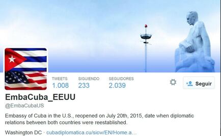 Embajadas de Cuba y EU abren también en Internet