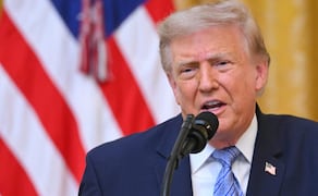 Trump da mensaje sobre el sistema electoral estadounidense. (16/07/26) Foto: EFE